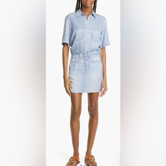 RAG&BONE Miramar Denim Dress - Picture 4 of 5
